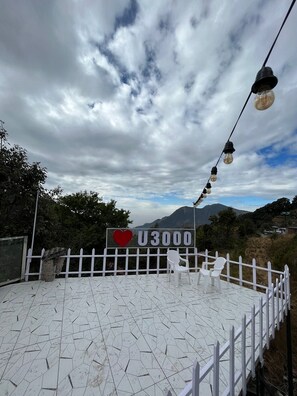 Terrace/patio - Saanjh Resorts Pangot (Nainital)