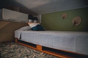 1 slaapkamer, beddengoed