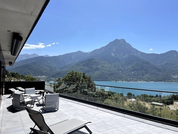 Terrace/patio - Appartement Formule Détente /spa/vtt (Savines-le-Lac)