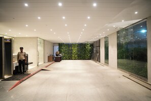 Entrée de l’hébergement