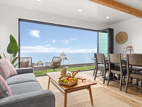 Single Family Pet Friendly Oceanfront Home with Two Spas P827-X