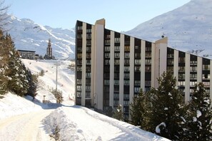 Exterior - 6th floor, balcony, tv, ski locker, 40m², Les Menuires (Les Menuires)