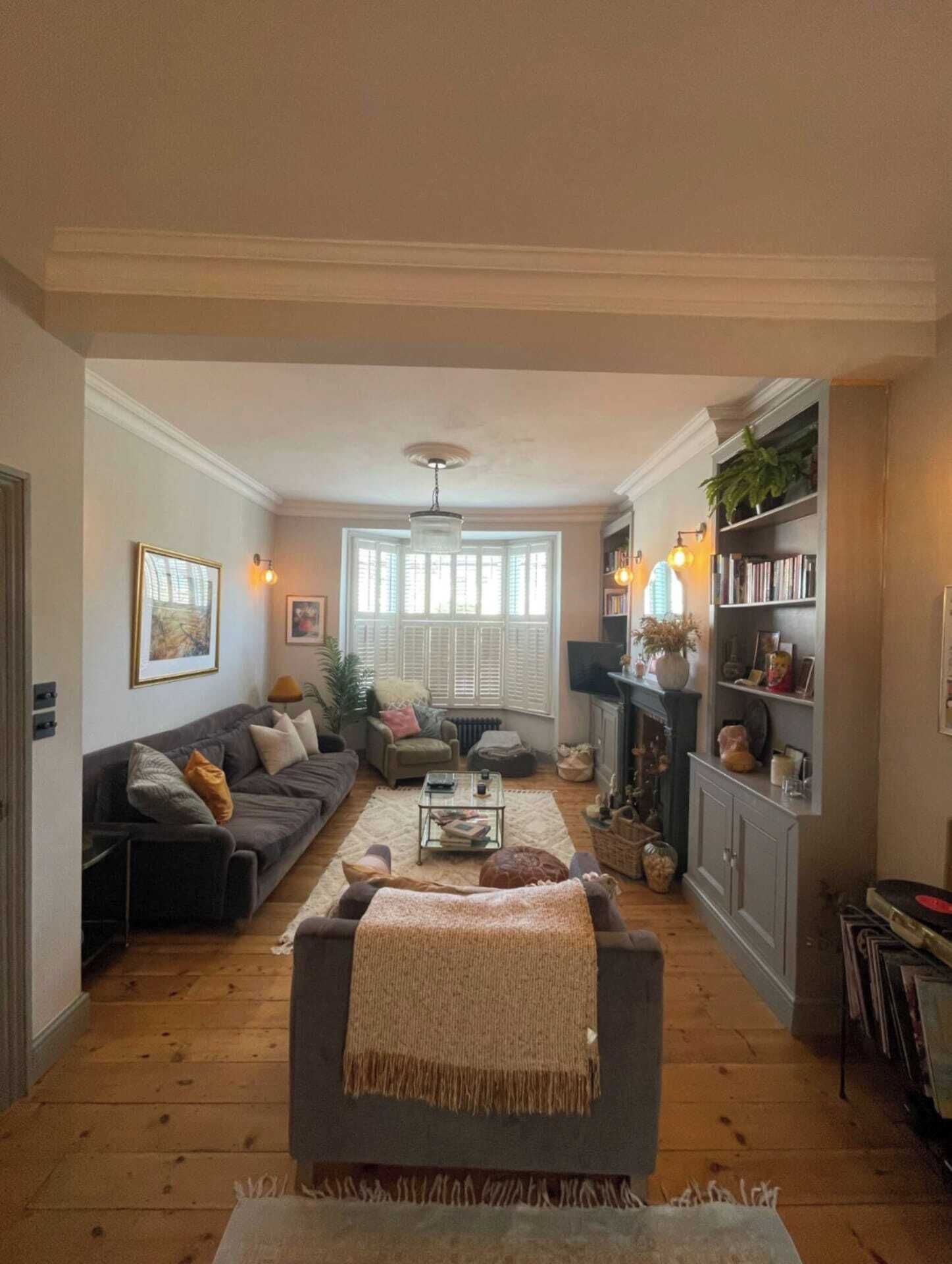 Basic House, Multiple Beds | Living area | TV