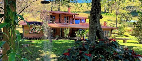 Façade de l’hébergement