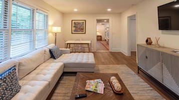 42-inch flat-screen TV with digital channels