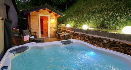 Spa Haus,  ruhig und zentral gelegenes Wellness-Ferienhaus.