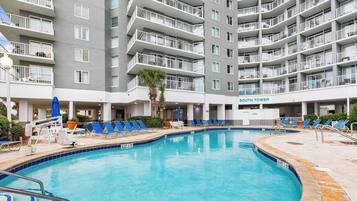 Kolam renang tertutup, kolam renang terbuka