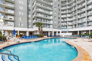 Indoor pool, outdoor pool