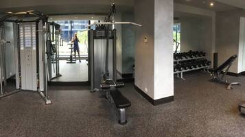 Basic Apartment, 2 Queen Beds | Fitness facility