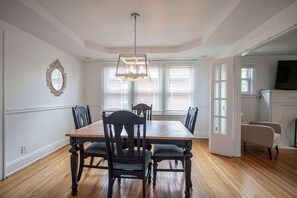 House, Multiple Beds, Balcony, Garden View | Dining - Devou Park Cottages (Covington)