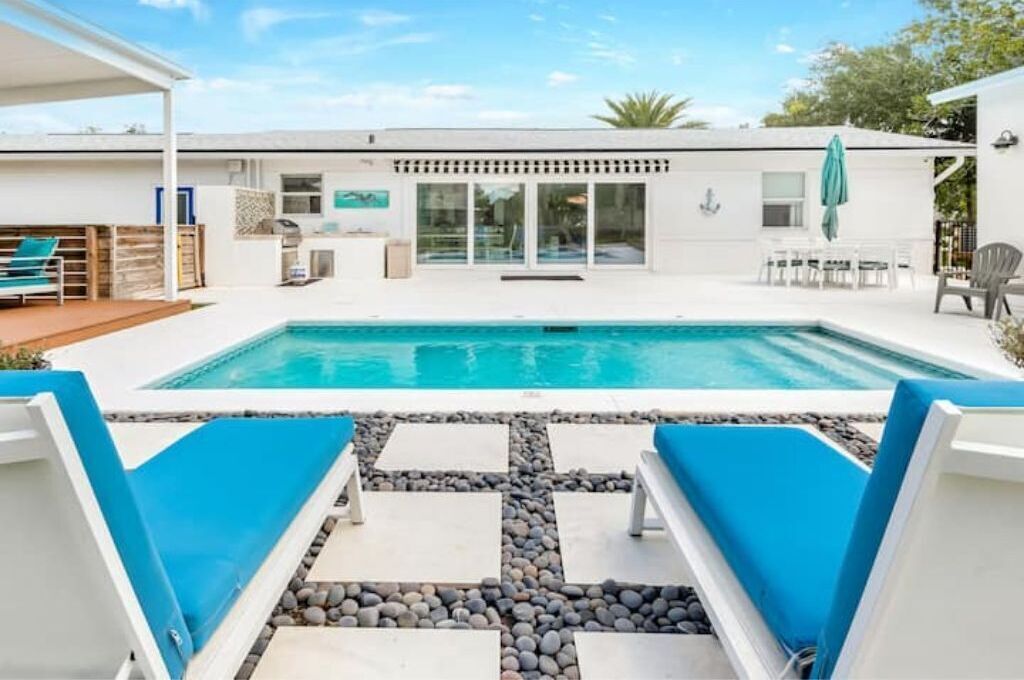 Außenpool, beheizter Pool