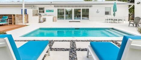 Außenpool, beheizter Pool