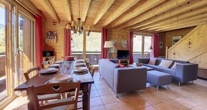 Chalet MON FRERE - 4 BEDROOMS - WIFI - 10 PEOPLE - GARDEN -LE BIOT