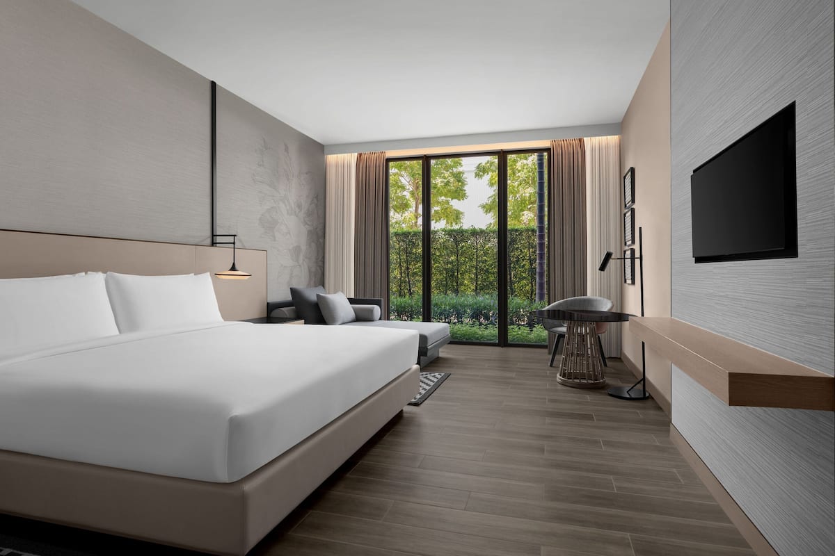 1 quarto, cortinas blackout, quartos à prova de som, berços grÔtis