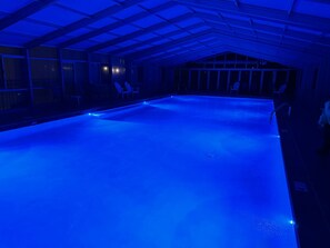 Indoor pool, outdoor pool