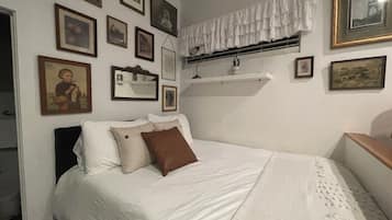 1 bedroom, iron/ironing board, travel crib, free WiFi