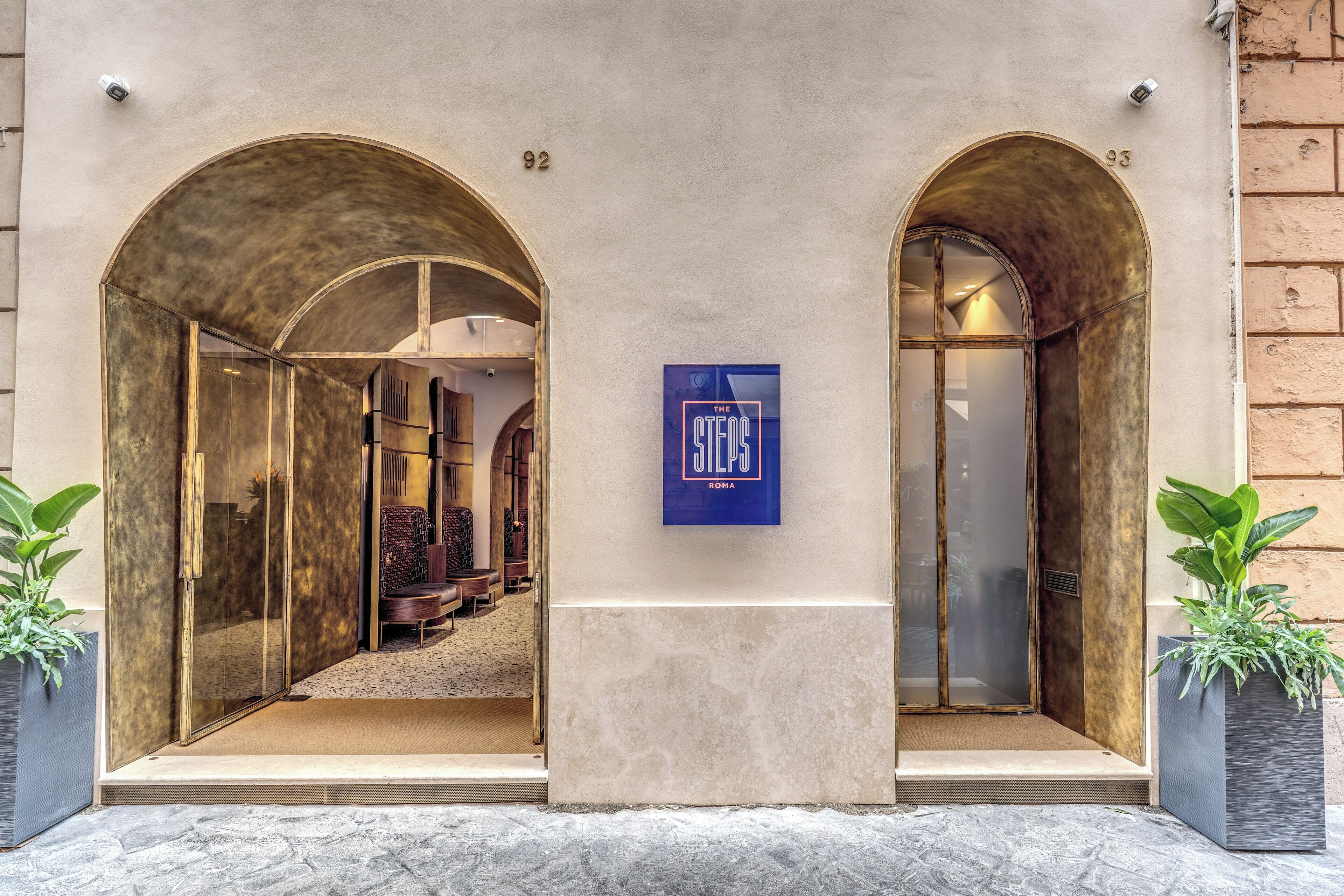 Façade de l’hébergement