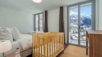 Appartement Luxe, 4 chambres, vue montagne