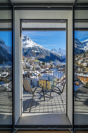 Luxury Apartment, 4 Bedrooms, Mountain View | Terrace/patio - Swiss Hotel Apartments - Engelberg (Engelberg)