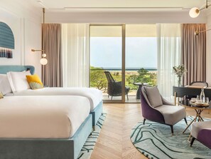 Luxe kamer, 2 eenpersoonsbedden | Een minibar, een kluis op de kamer, een laptopwerkplek