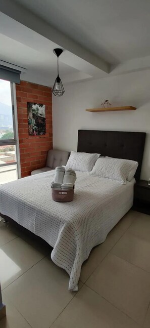 Apartment | 1 Schlafzimmer, kostenloses WLAN, Bettwäsche