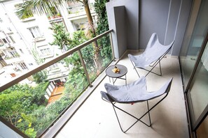 Apartment, 1 Queen-Bett | Terrasse/Patio