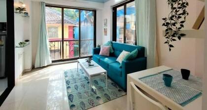 Serene Oasis near Bandra Seafront 1 Bed 2 Baths-M1