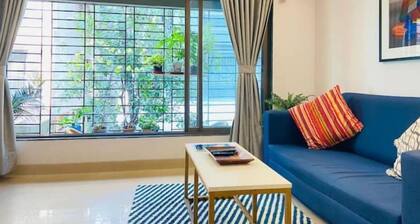 Nature Inspired Sun Drenched 1BR in Bandra
