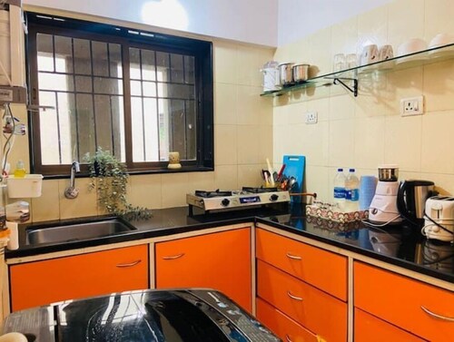 Nature Inspired Sun Drenched 1BR in Bandra