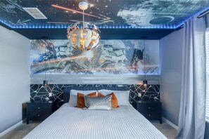5 chambres, fer et planche à repasser, accès au Wi-Fi (inclus)