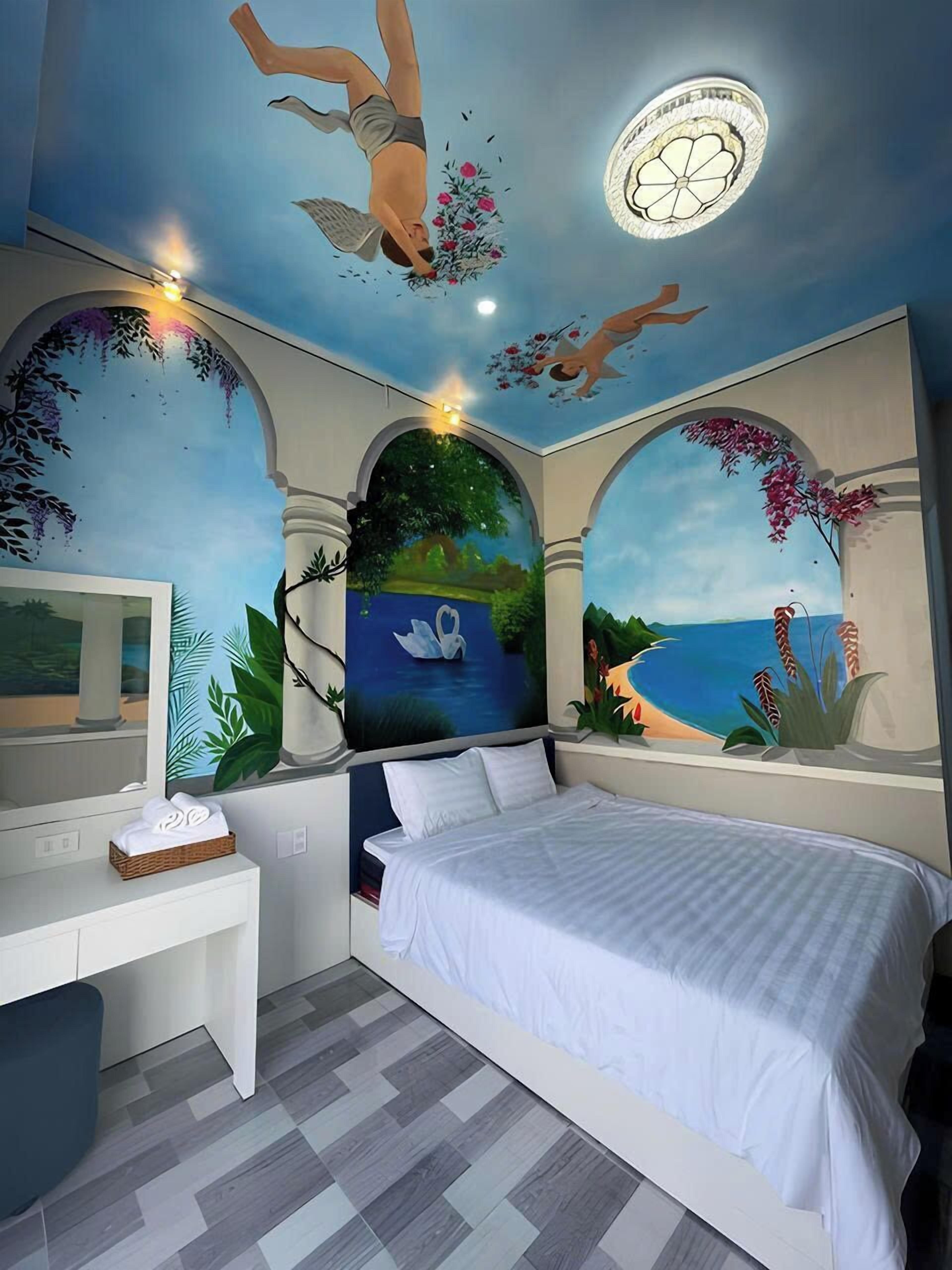 Kamar Double Bulan Madu | Wi-Fi gratis dan seprai linen