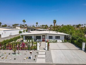 Fassade der Unterkunft