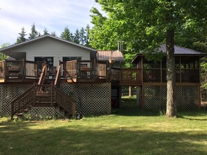 Exterior - Cozy front lake cottage #3 (Harrington)