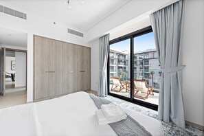 2 slaapkamers, een strijkplank/strijkijzer, gratis wifi, beddengoed