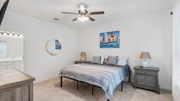 3 bedrooms, iron/ironing board, travel cot, free WiFi