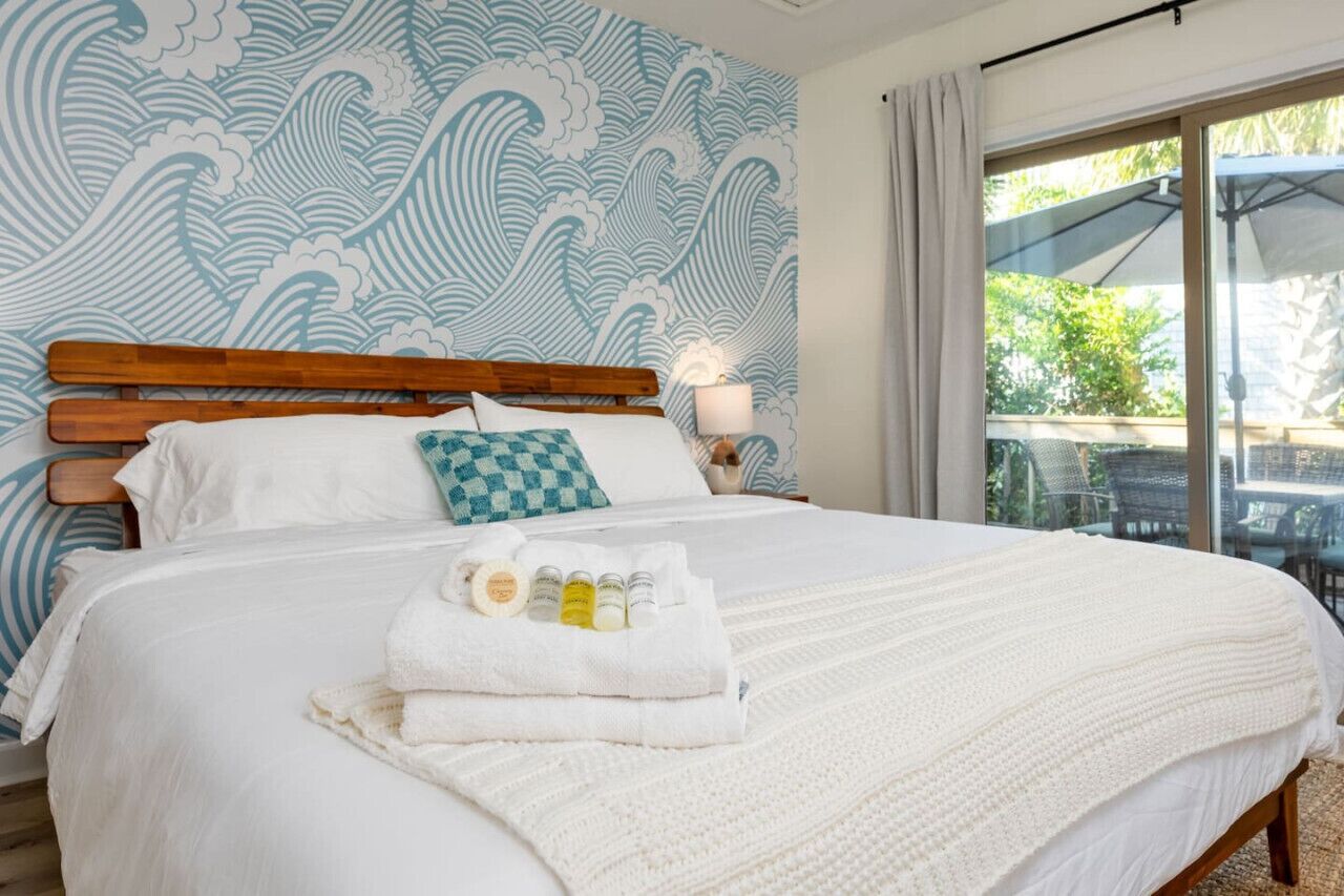 2 makuuhuonetta, työpöytä, silitysrauta/-lauta, ilmainen Wi-Fi