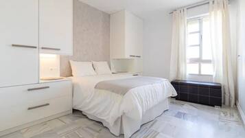 1 bedroom, iron/ironing board, travel crib, free WiFi