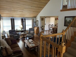 Living area - Hiking, SUP, Kayaking, Cycling. This Home is adjacent to Lake Natoma State Park. (Orangevale)