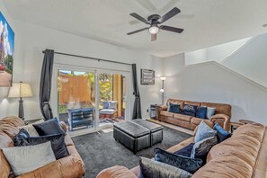 Townhome, Multiple Beds, Patio, Garden View (Memory Maker at Regal Palms Resort) | Living area - Memory Maker 15 Min to Disney (Davenport)