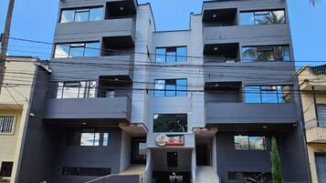 Fassade der Unterkunft