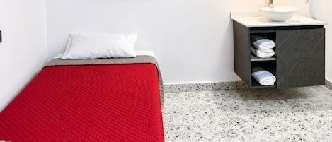 Standard Quadruple Room, Multiple Beds, Ensuite | Premium bedding, down comforters, minibar, laptop workspace