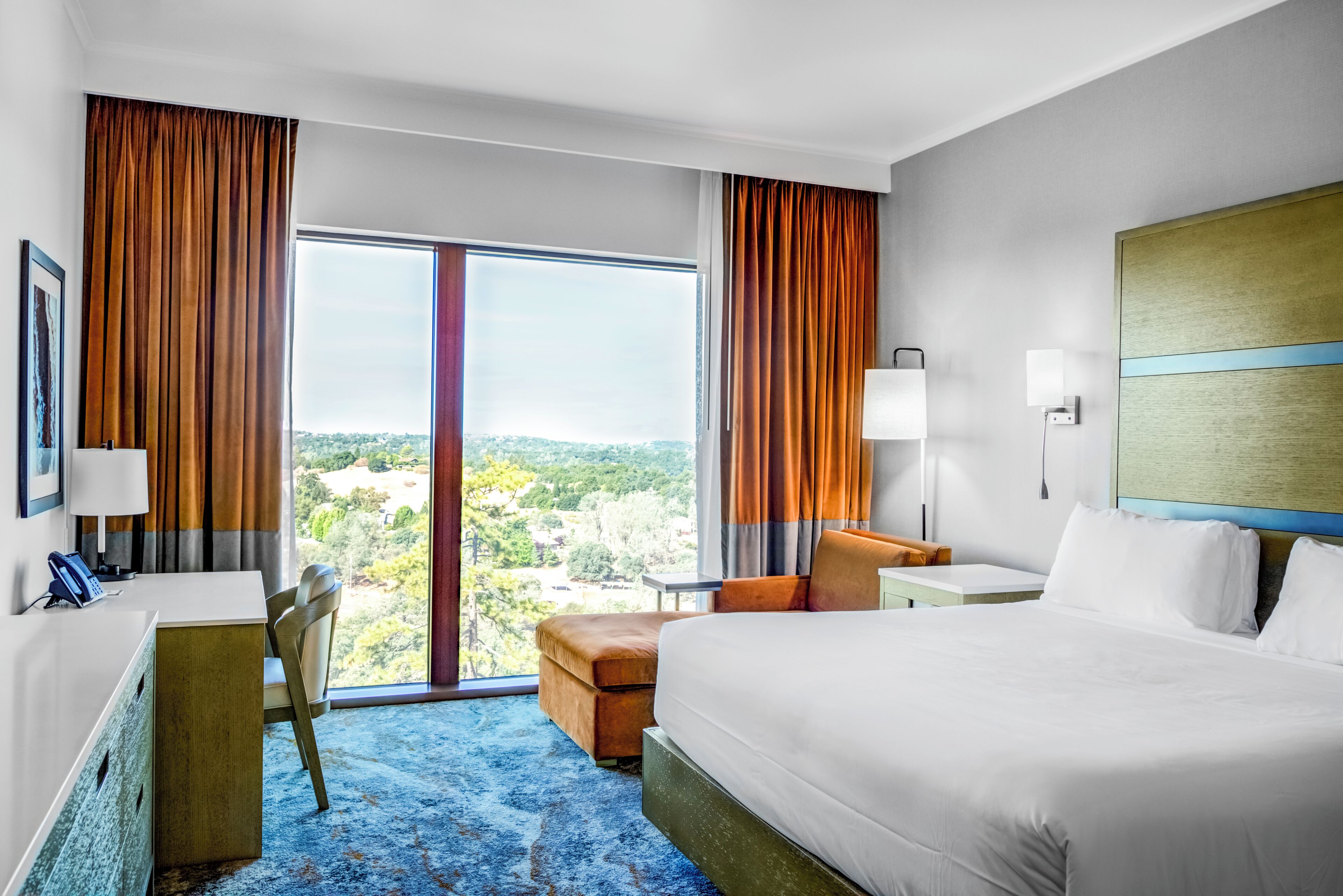 Enkeltrom – deluxe, 1 kingsize-seng | Fjellutsikt