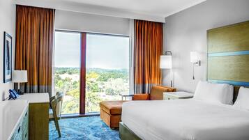 Enkeltrom – deluxe, 1 kingsize-seng | Fjellutsikt