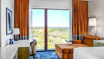 Ropa de cama de alta calidad y minibar