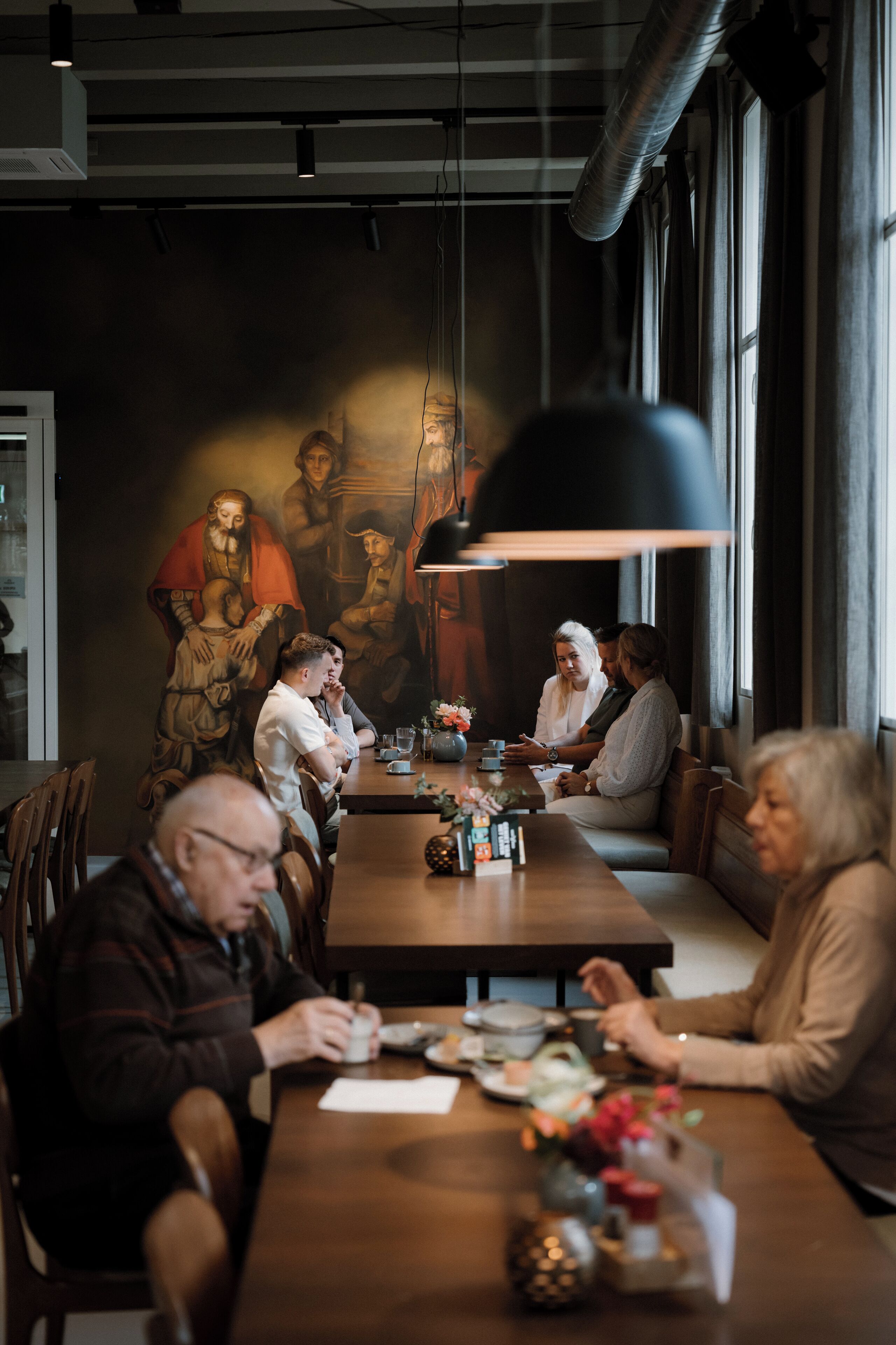 Daily buffet breakfast (EUR 14.95 per person)