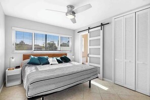 4 bedrooms, in-room safe, iron/ironing board, travel crib