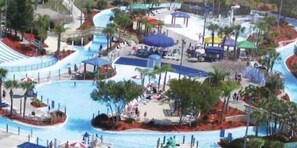 Et oppvarmet basseng