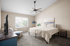 3 habitaciones, tabla de planchar con plancha y wifi gratis 