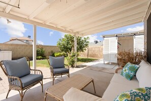 Terrace/patio - Peoria Oasis | 3BR Private Pool & Spacious Yard (Peoria)