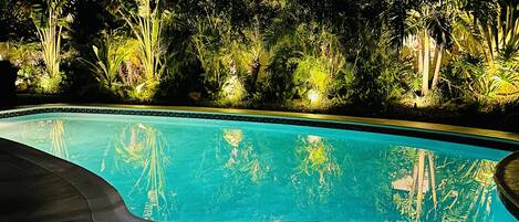 Außenpool, beheizter Pool